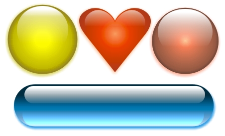 Create Transparent Stylized Buttons using CorelDRAW